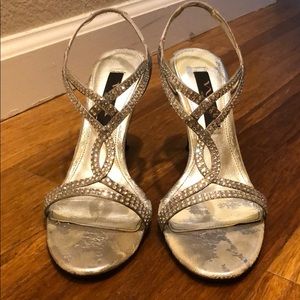 Nina Sparkly Strappy Heels 😍